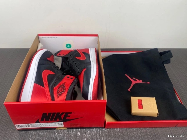 Bred Satin Air OG FD4810-061 1 Jordan WMNS High 0727